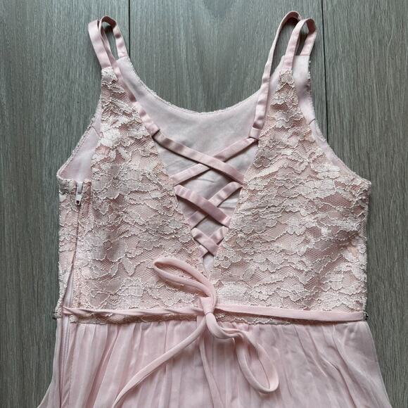 Speechless Girls' Sleeveless Maxi Party Dress with Pleated Skirt sz 7 Pink/fairy - Picture 8 of 13